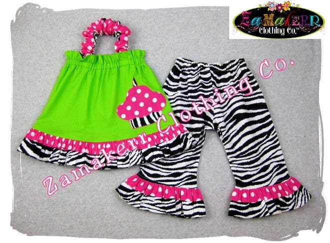 Custom Boutique Clothing Zebra Dots Pillowcase Tunic Dress Top Ruffle Pant Outfit Set 3 6 9 12 18 24 month size 2T 2 3T 3 4T 4 5T 5 6 7 8