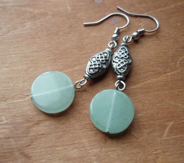 Celtic Disc Earrings