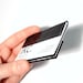 Recycled Record Business Card Holder