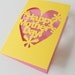 Personalised Hand-Cut Mother's Day Card