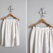 RESERVED 1980s vintage neutral heather tulip skirt