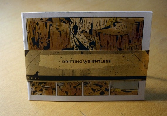 Drifting Weightless 8 Page Mini Comic / Zine Masterpiece.