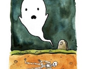 Ghost at the Grave