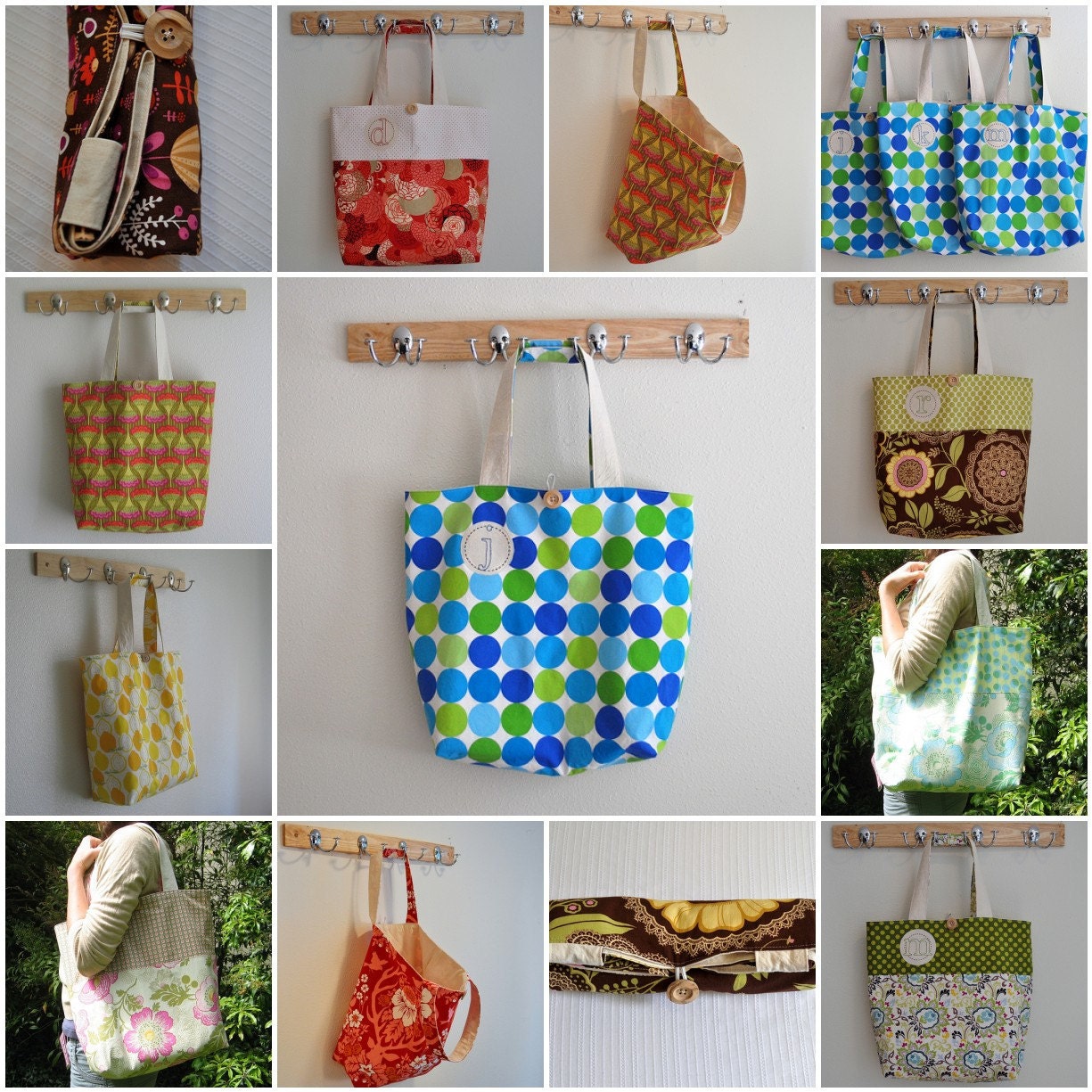 Custom Monogrammed Tote Bag