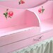Shabby Pink Cottage Chic Cabbage Rose Desk Organizer