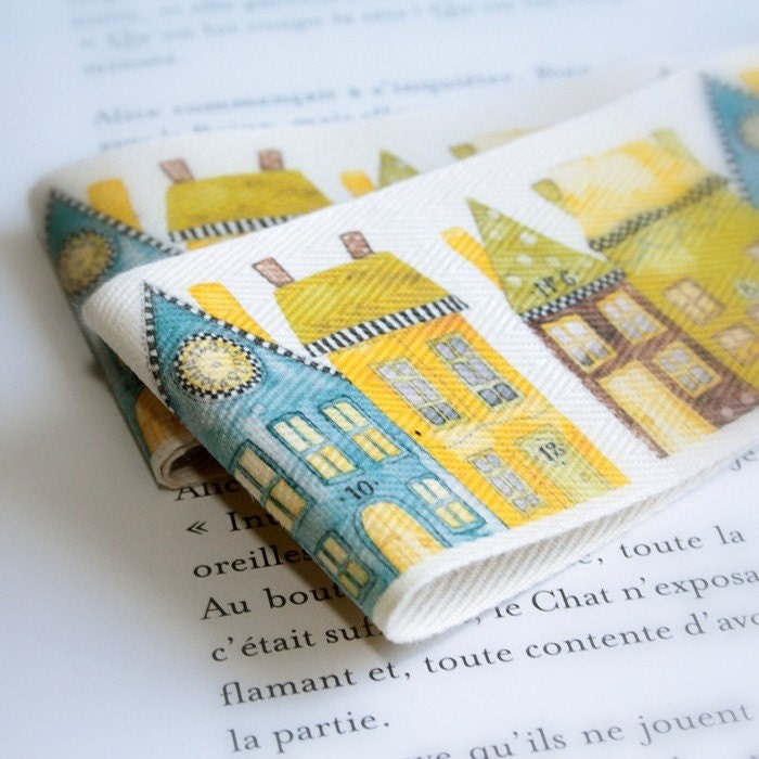 Home is Heart  Wide Cotton Tape