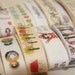 With Love cotton tape - twill ribbon