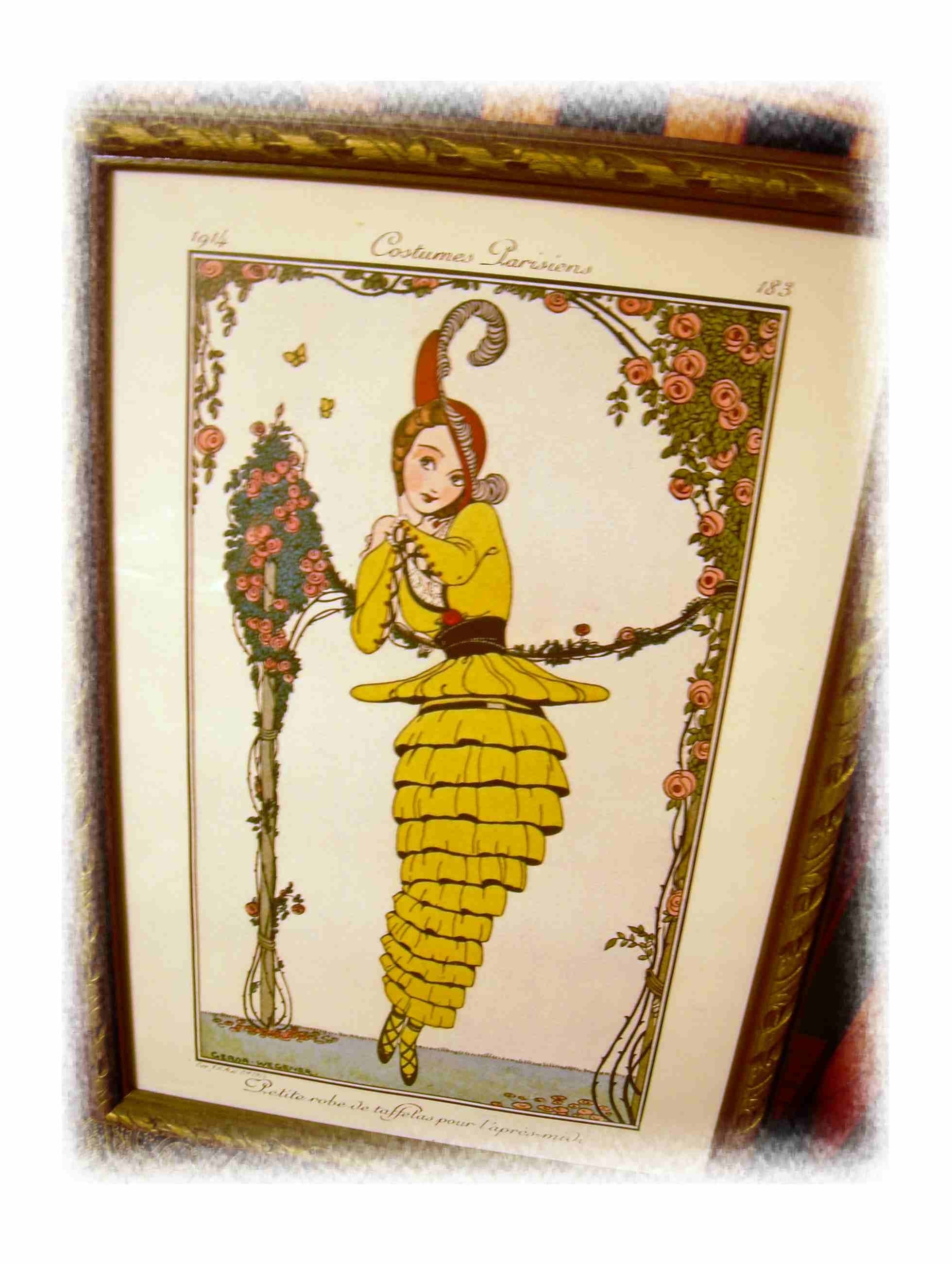 Costumes Parisiens 1914 Artwork 183, 184