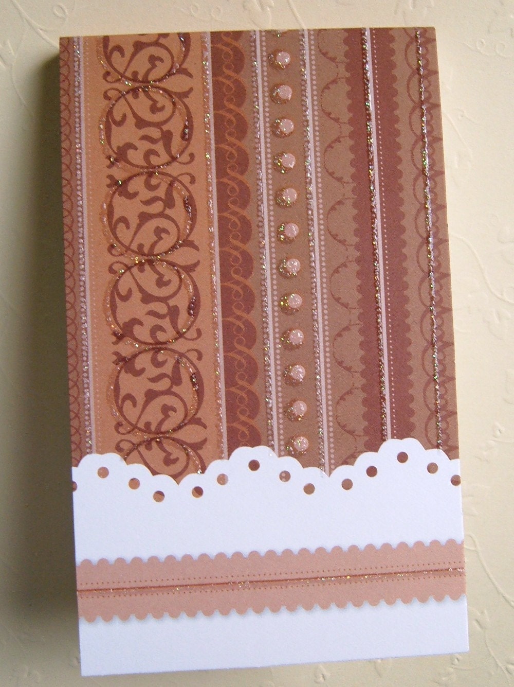 CLEARANCE - Chocolate Lace Notepad