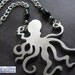 The Great Old One Cometh Cthulhu with Obsidian and Hematite OOAK