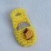 Keychain Coin Cozy-Yellow Bananas