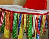 Bright Ribbon High Chair Banner