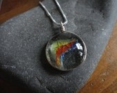 Have You Lost Your Marbles - Necklace - Glass Marble with Sterling Silver Chain - Creative Mode