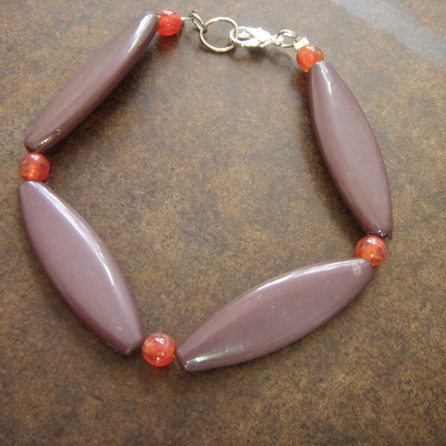 Maroon Beauty Beaded bracelet
