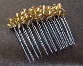 Champagne Wired Hair Comb