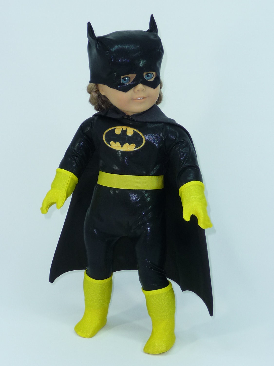 Batgirl doll outfit for American Girl Dolls or similar 18" dolls