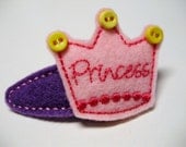Princess Crown - Snap Clippie - ChewChewsCloset