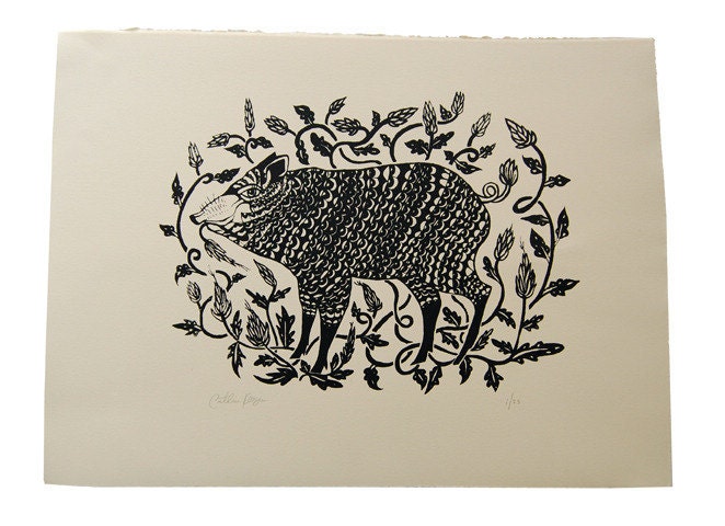 Pig Silkscreen Print (Edition of 25)