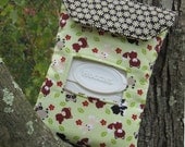 Diaper and Wipes Pouch - pdf SEWING PATTERN - makes a great mini diaper bag - Instant Download