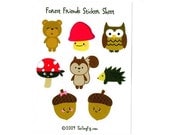 Forest Friends 1 Sticker Sheet