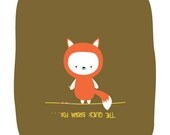 The Quick Brown Fox 8x10 Print