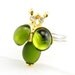 RESERVED LIMITED EDITION Green Bumble Bee Ring