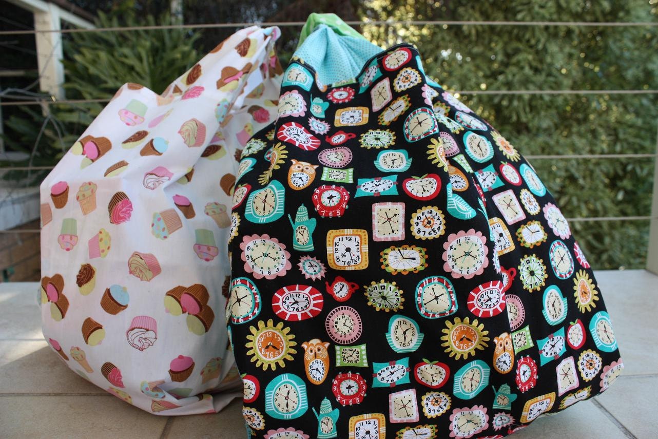Supermarket checkout bag - Sewing pattern