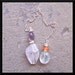 Hollandite in Quartz (Star Quartz), Iolite, Carnelian, Aquamarine, Sterling and Thai Silver Pendulum
