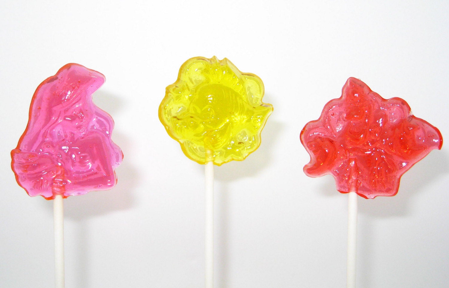 10 Under The Sea Crystal Barley Hard Candy Lollipops