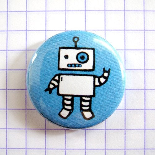 Boto Roboto - 1 Inch Pinback Button