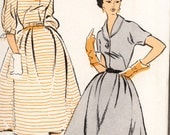 Very Cool New York Pattern 1940s UNCUT Rockabilly Swing Fashion