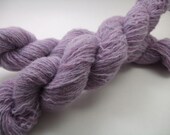Recycled yarn - lavender wool, fingering weight