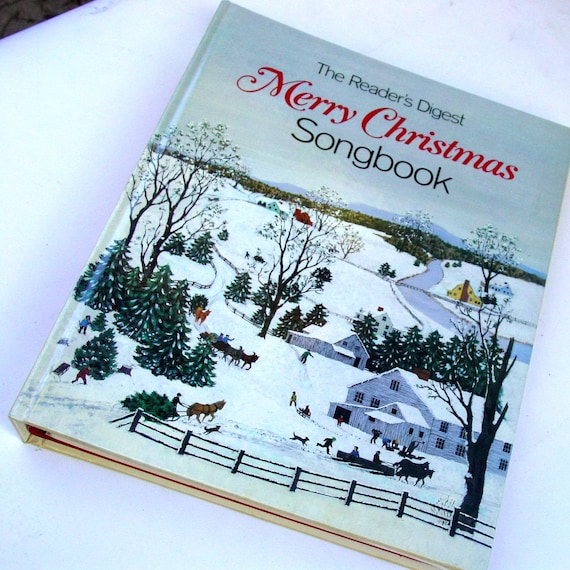 Readers Digest Merry Christmas Song Book By Goodlookinvintage