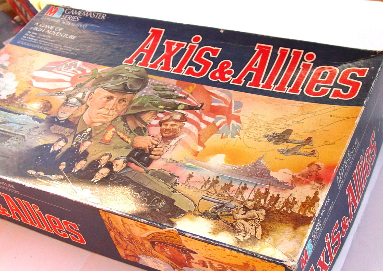 Axis & Allies 1942 1987 World War Ii Board By Goodlookinvintage