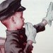 Stop and Go - Cherished Page of Ephemera,Vintage 1940s Children's Song about a Traffic Cop