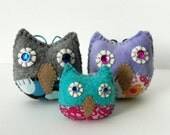 Owl Family Ornaments