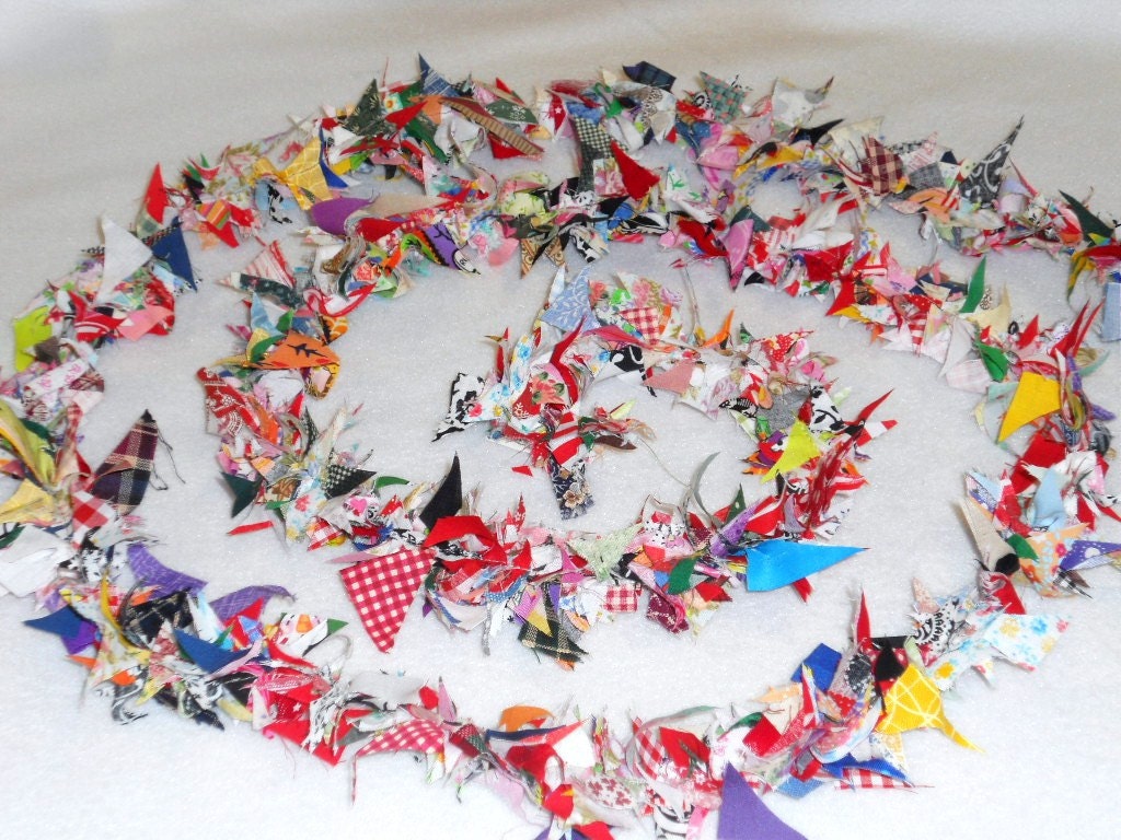 Circus Garland Bunting Luau Banner Fabric Birthday Party Photography Photo Prop Wedding Shower Swag Christmas Tree Trim 12' 1/2 Off
