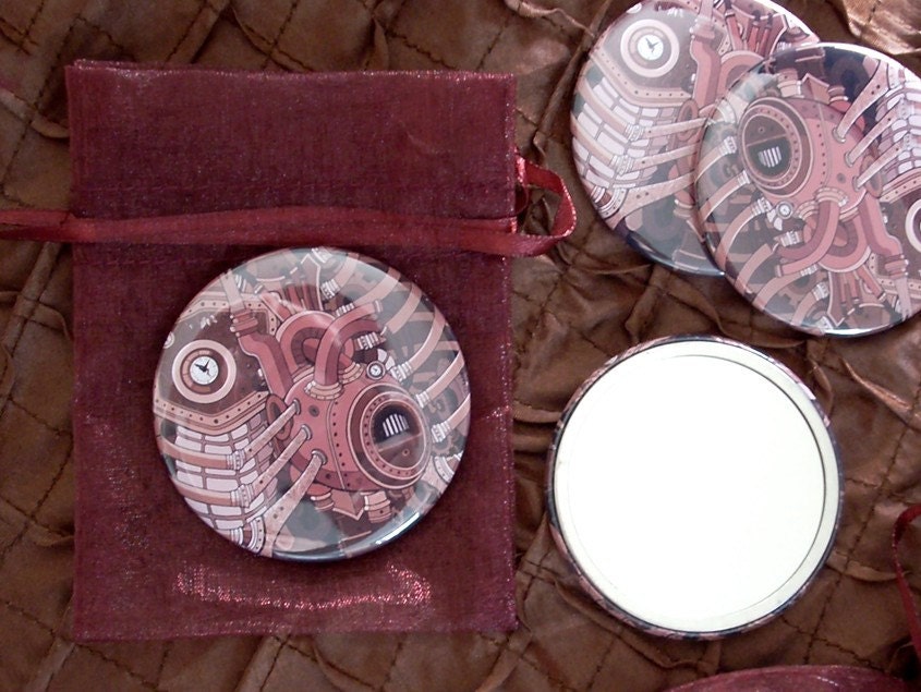 SteamPump Pocket Mirror