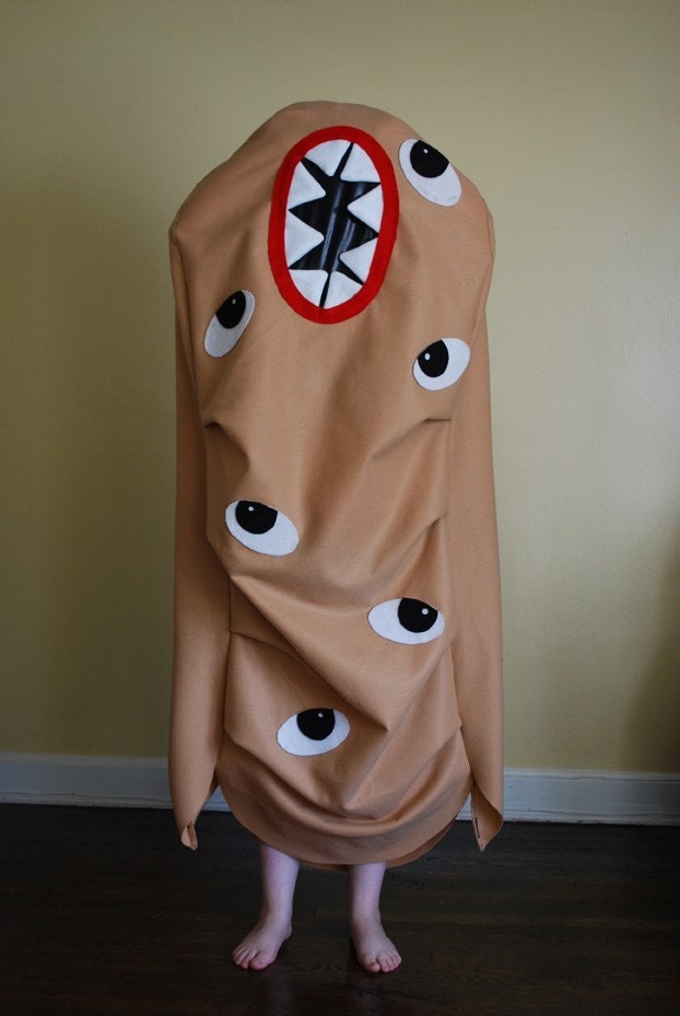 Monster Zombie Potato Adult Halloween Costume