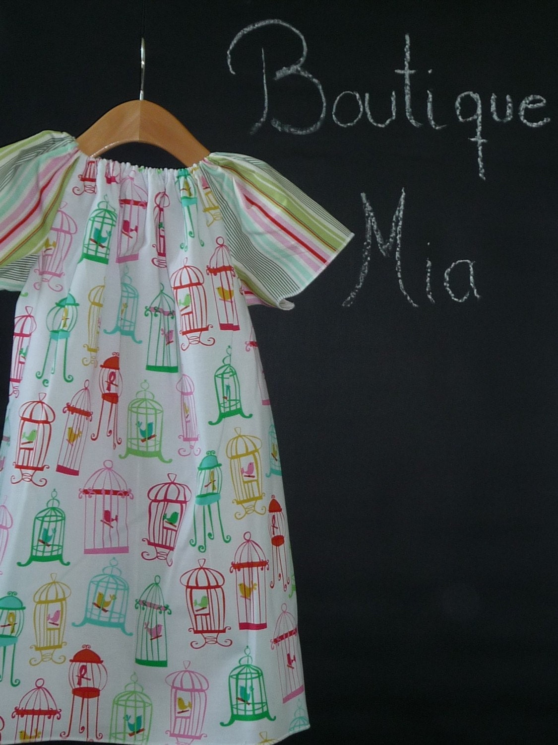 SAMPLE - Aline Mini Dress or Top - Will fit Size 3T up to a 6yr - by Boutique Mia and More - Ready To Ship