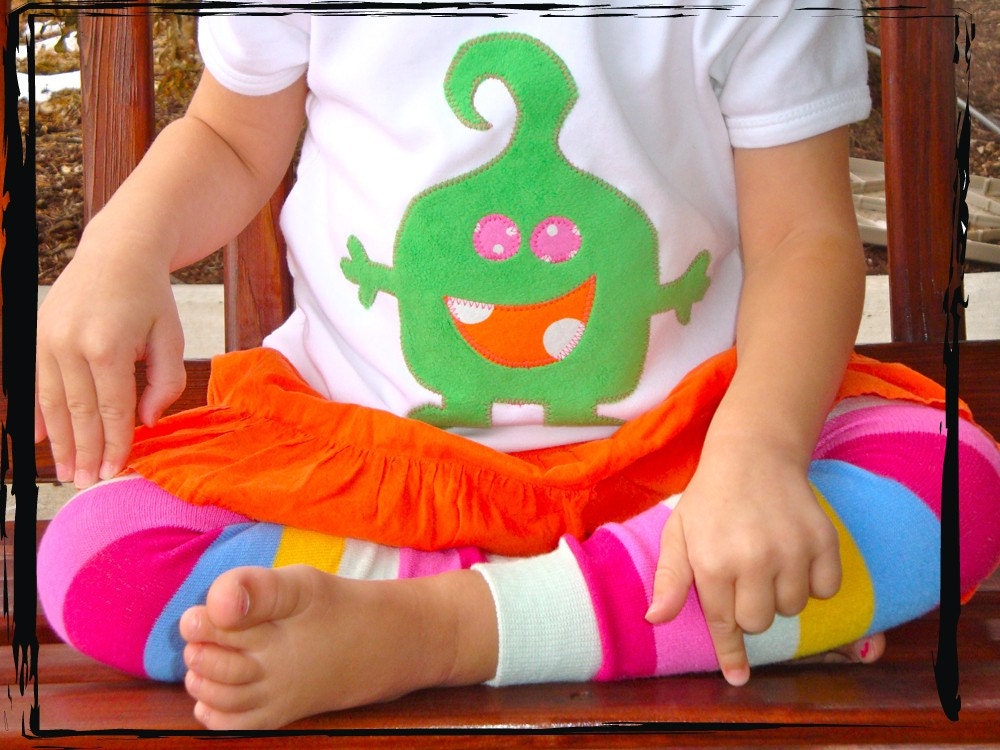 FUZZY TICKLE MONSTER Onesie or T-Shirt
