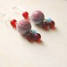Red and Turquoise Earrings. Lola