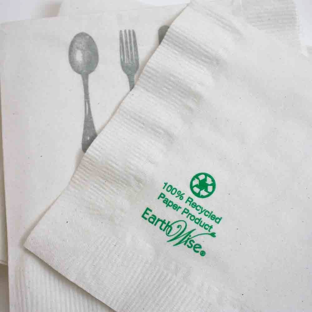 Cutlery Napkins - Silver