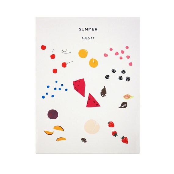 Summer Fruit Print
