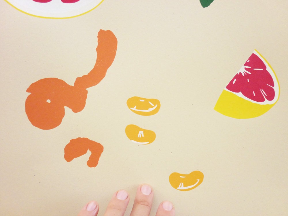 Winter Fruit Print