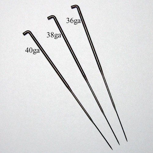 12 Assorted Felting Needles - 36ga 38ga 40ga Triangle Blade
