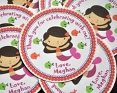 Mermaids Favor Tags Set of 12