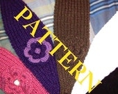 Hand Knit Headband PATTERN - Easy
