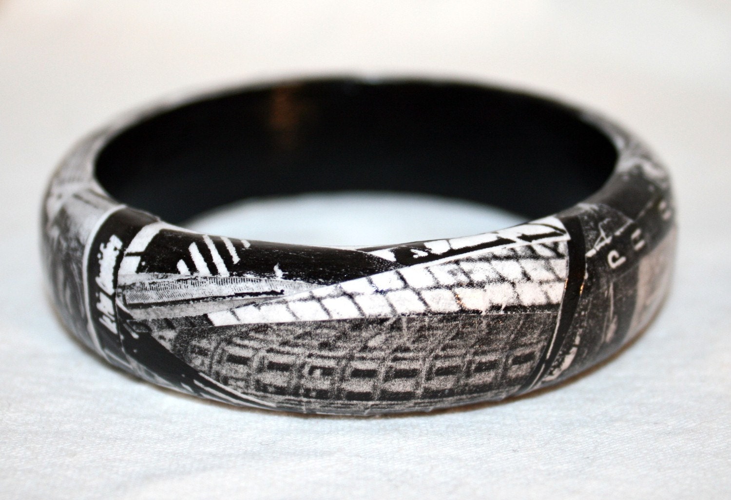 These City Streets - Photo Collage Bangle