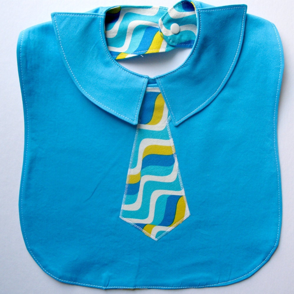 Business Bib - Turquoise